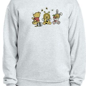 Winnie the Pooh Easter Embroidered Sweater
